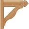 Ekena Millwork Funston Rough Sawn Arts and Crafts Outlooker, Western Red Cedar, 6"W x 18"D x 18"H OUT06X18X18FST03RWR - alternate 3